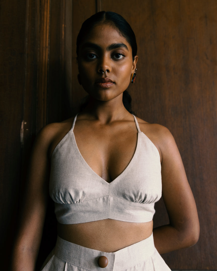 Camel Strappy bralette